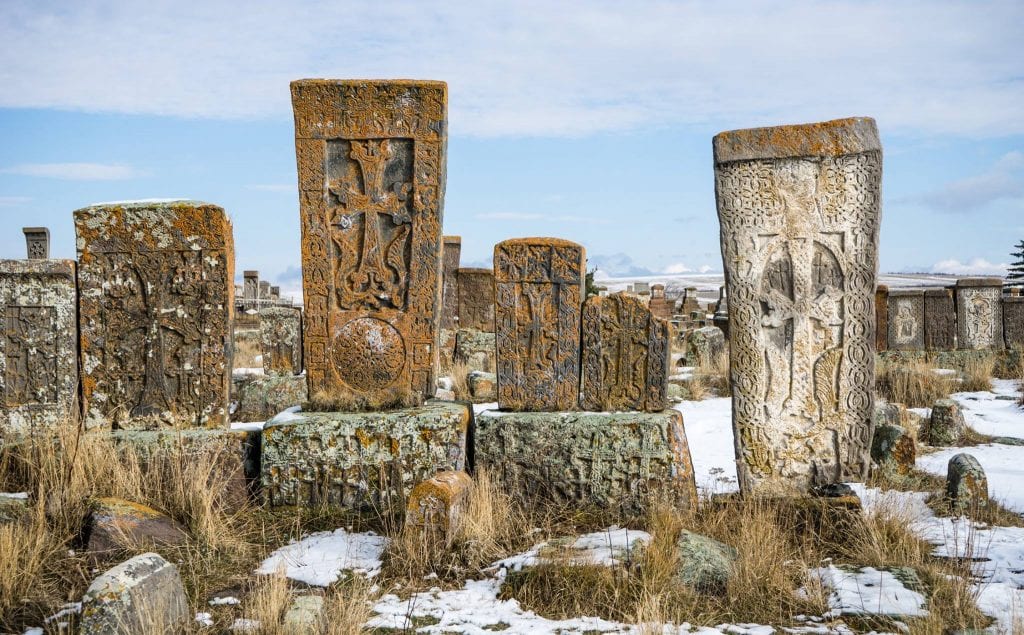 亞美尼亞 十字架 諾拉圖斯墓園 Armenia Noratus Ceremtery