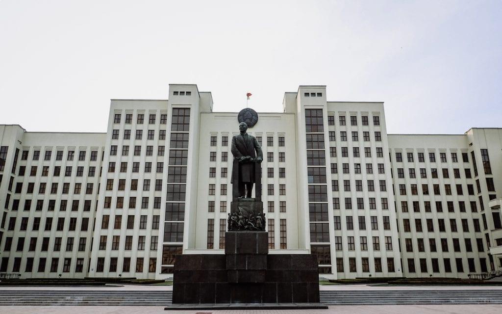 Belarus Minsk Independence Square