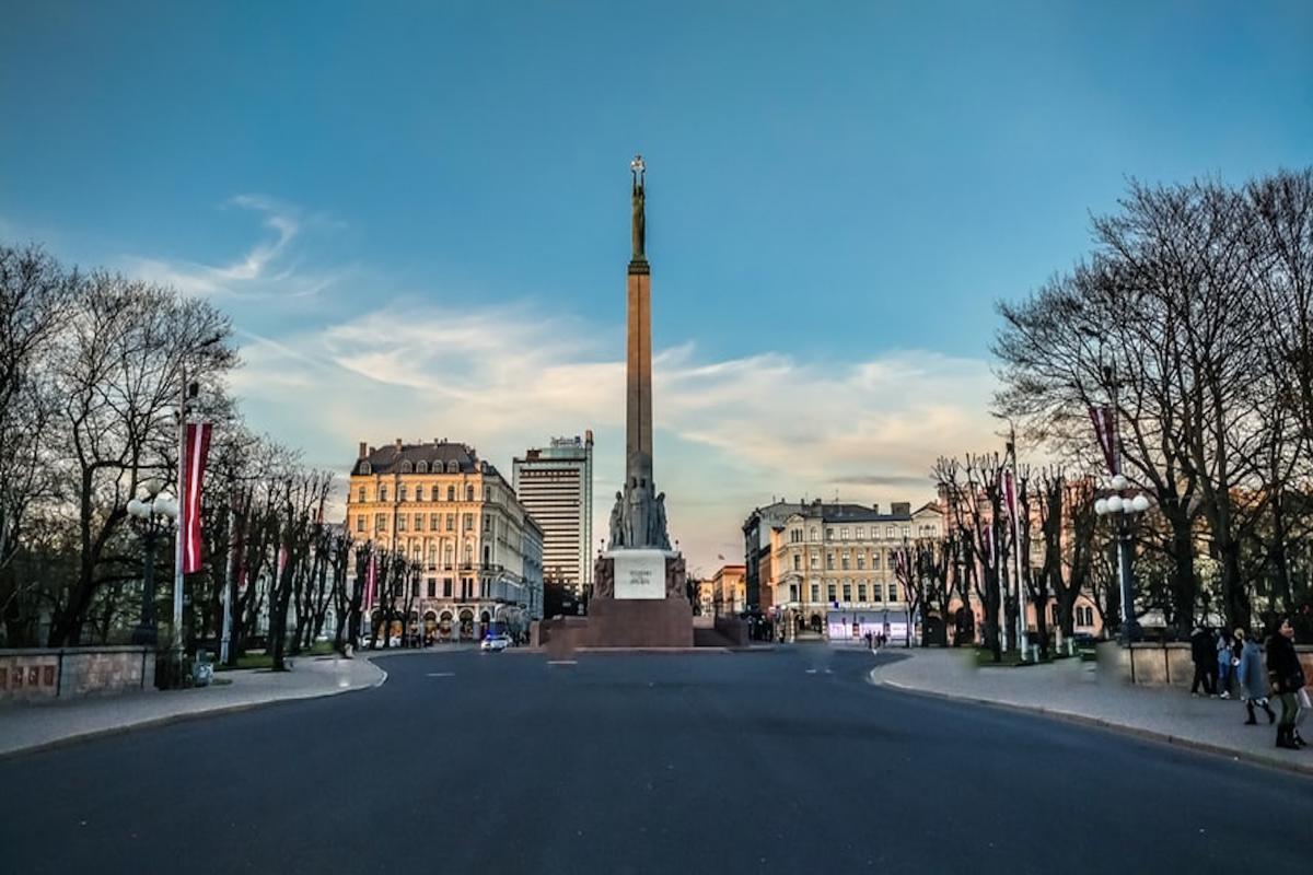 Riga - The Freedom Monument 
