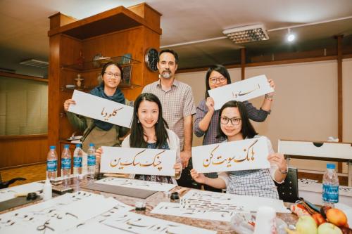 Iran-tehran-caligraphyworkshop