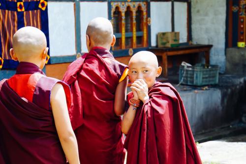 Bhutan-Monk