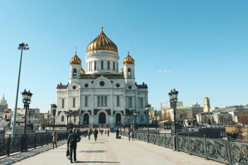 Russia Moscow Cathedral of Christ the Saviour
